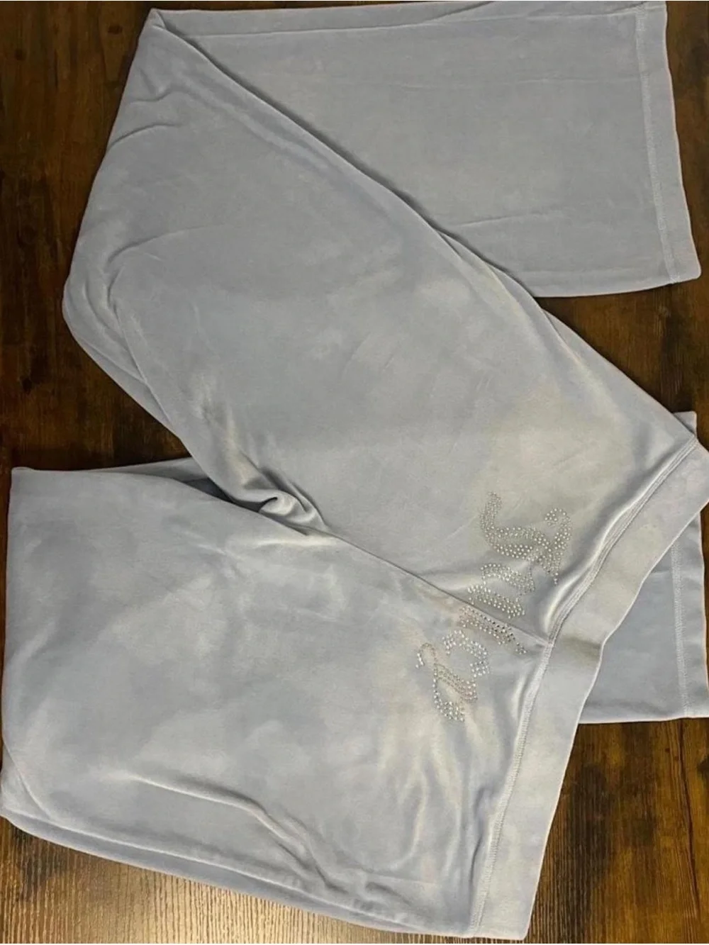 Juicy Couture Baby Blue Velour Tracksuit Set
